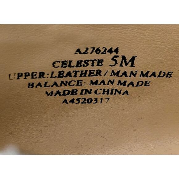 NEW C. Wonder Celeste Bee Happy Beige Suede Leather Embroidered Flats Size 5 - Picture 8 of 9